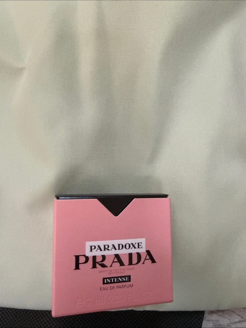 Prada light green nylon tote bundle